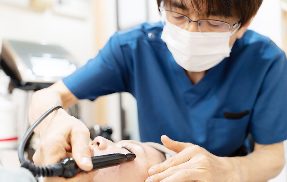 国家資格保有者による施術